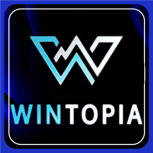 Imagem promocional da WINTOPIA mostrando a plataforma e suas vantagens